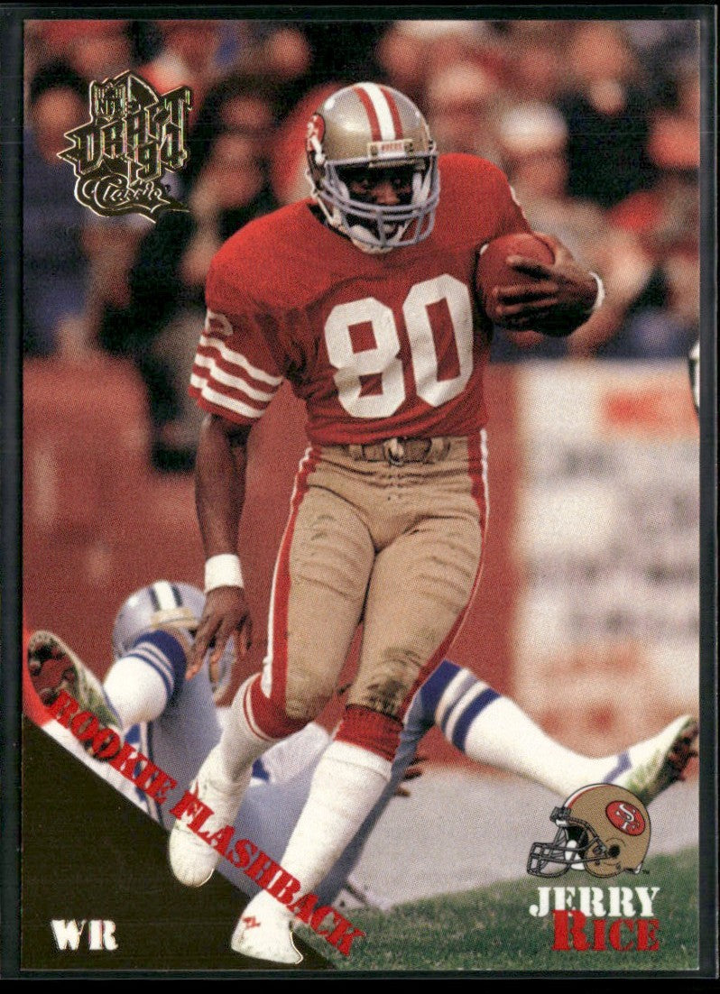Jerry Rice 1994 Classic NFL Draft Gold #100 San Francisco 49ers