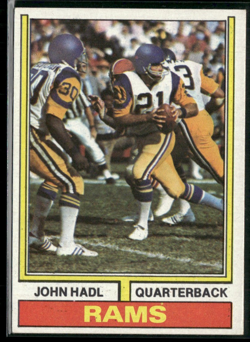 John Hadl 1974 Topps #50 Los Angeles Rams