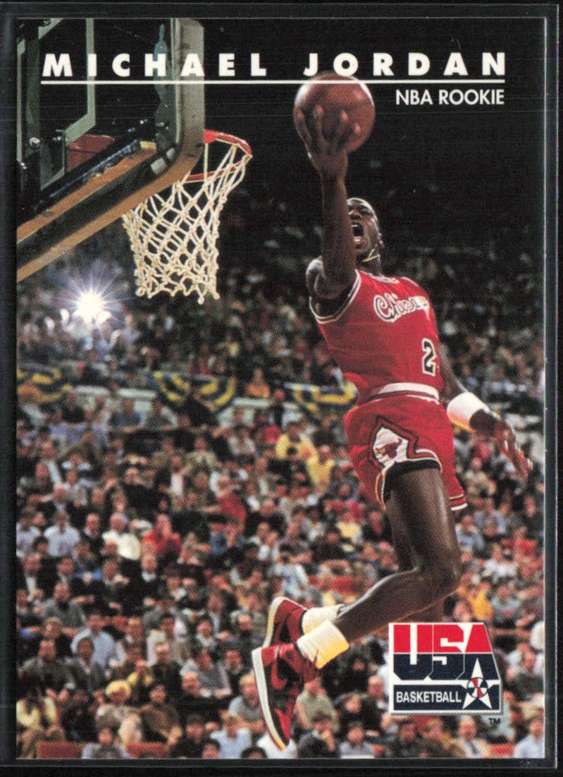 Michael Jordan 1992 SkyBox USA #38 USA