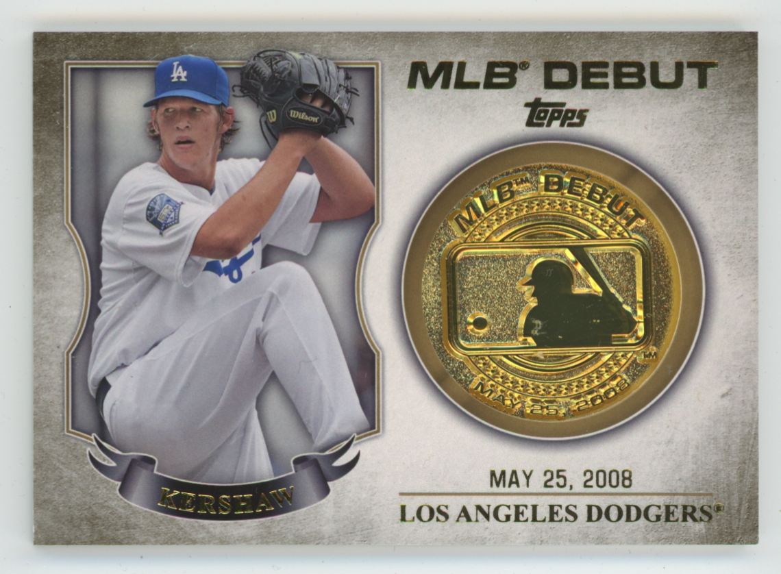 Clayton Kershaw 2016 Topps MLB Debut Medallion Patch #MLBD2M-14