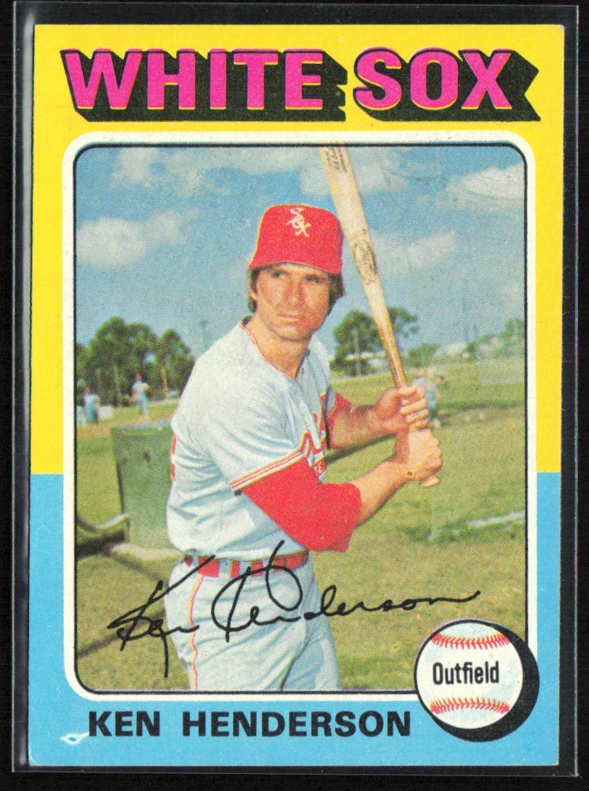 Ken Henderson 1975 Topps #59 Chicago White Sox