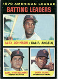 Johnson Oliva Yastrzemski 1971 Topps #61