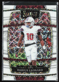 Darius Leonard 2022 Panini Select Draft Picks Concourse White Laser Prizm #76