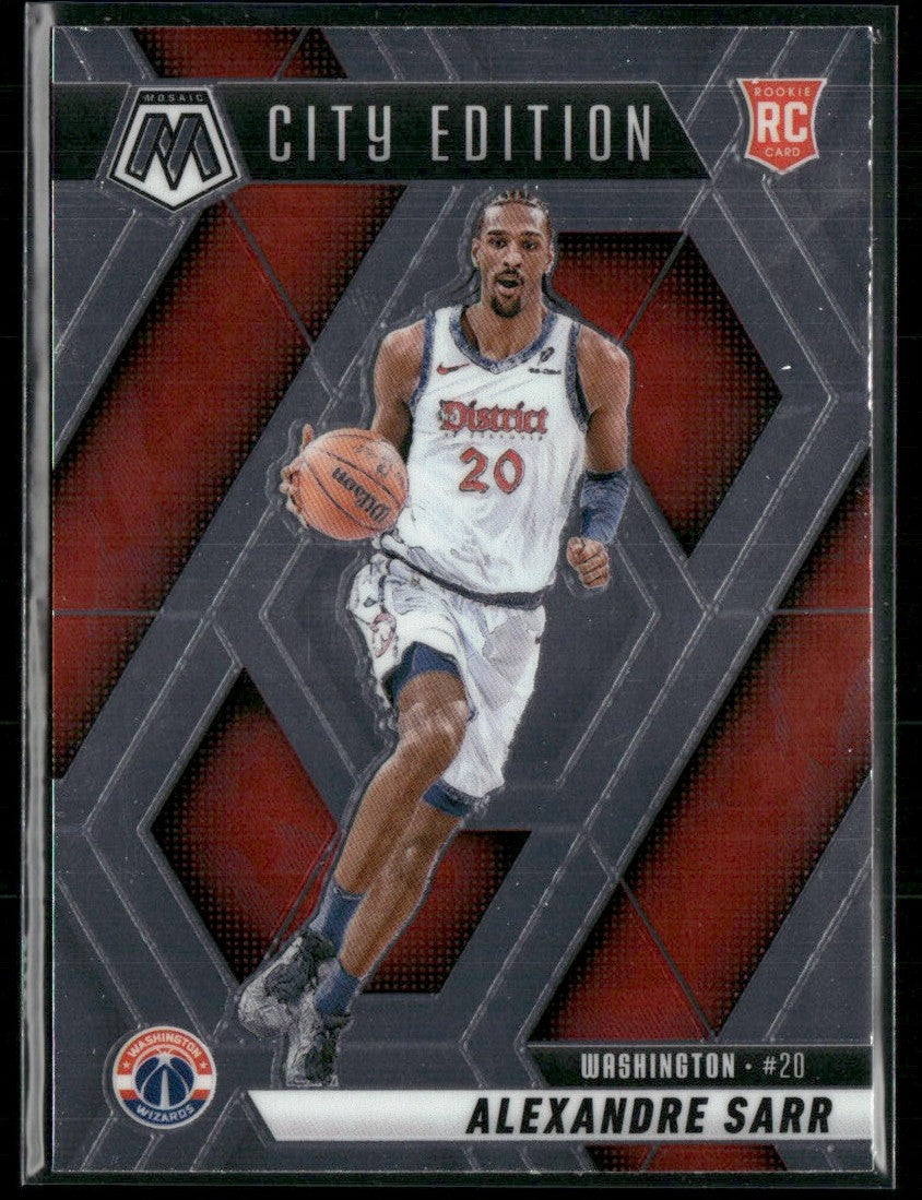 Alexandre Sarr 2024 Panini Mosaic RC #278 Washington Wizards