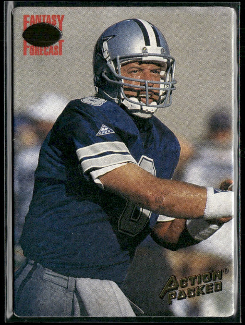 Troy Aikman 1994 Action Packed Fantasy Forecast #FF5 Dallas Cowboys