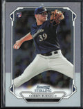 Corbin Burnes 2019 Bowman Sterling RC #BSR-84 Milwaukee Brewers