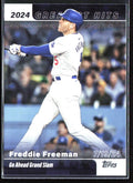 Freddie Freeman 2025 Topps Greatest Hits #GH-10 Los Angeles Dodgers