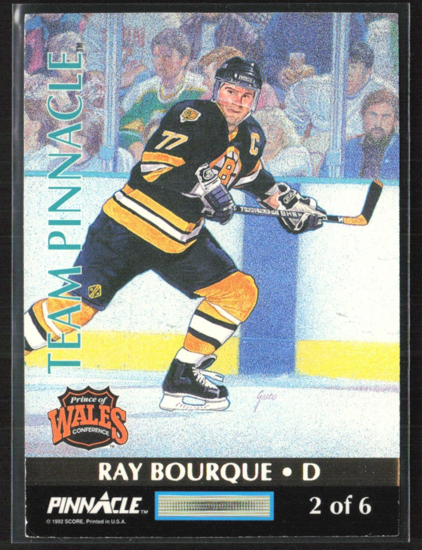Chris Chelios/Ray Bourque 1992 Pinnacle Canadian Team Pinnacle #2