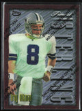 Troy Aikman 1996 Topps Finest #134 Dallas Cowboys