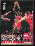 Michael Jordan 1995 Collector's Choice #324 Chicago Bulls