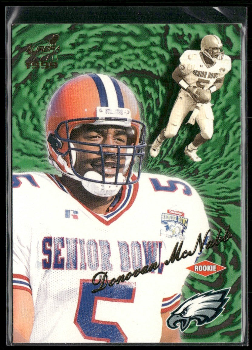 Donovan McNabb 1999 Pacific Aurora RC #111 Syracuse Orangemen