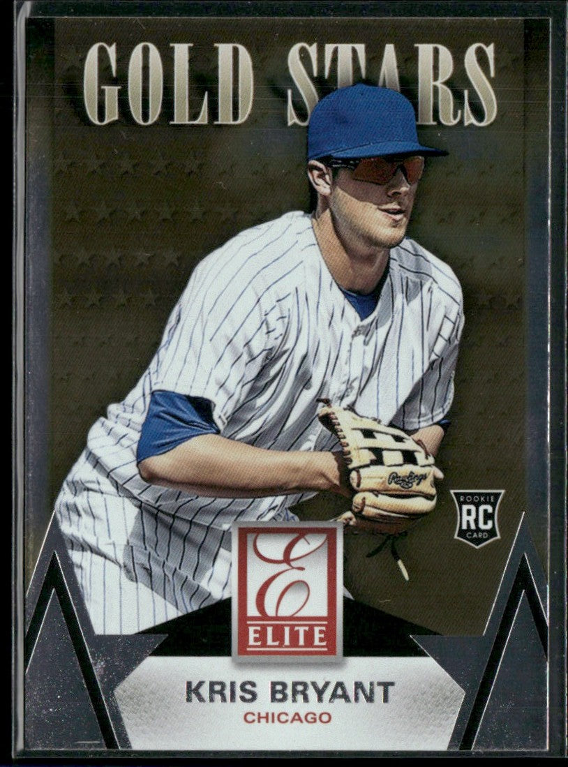 Kris Bryant 2015 Panini Elite Gold Stars RC #6 Chicago Cubs