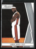 LeBron James 2010 Panini Prestige #20 Miami Heat