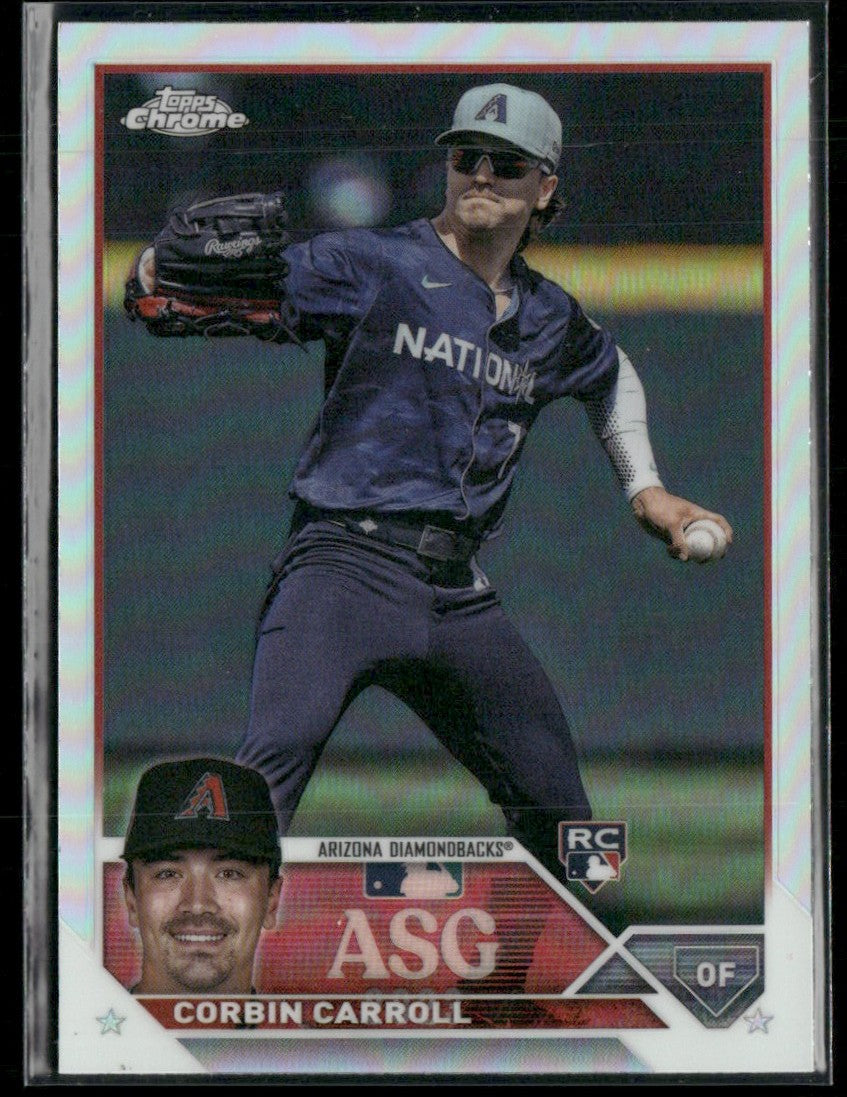 Corbin Carroll 2023 Topps Chrome Update 2023 All-Star Game RC #ASGC-34
