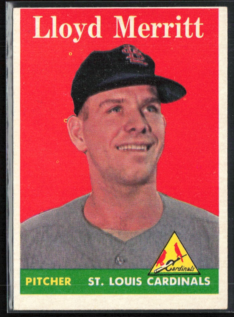 Lloyd Merritt 1958 Topps RC #231.0 St. Louis Cardinals