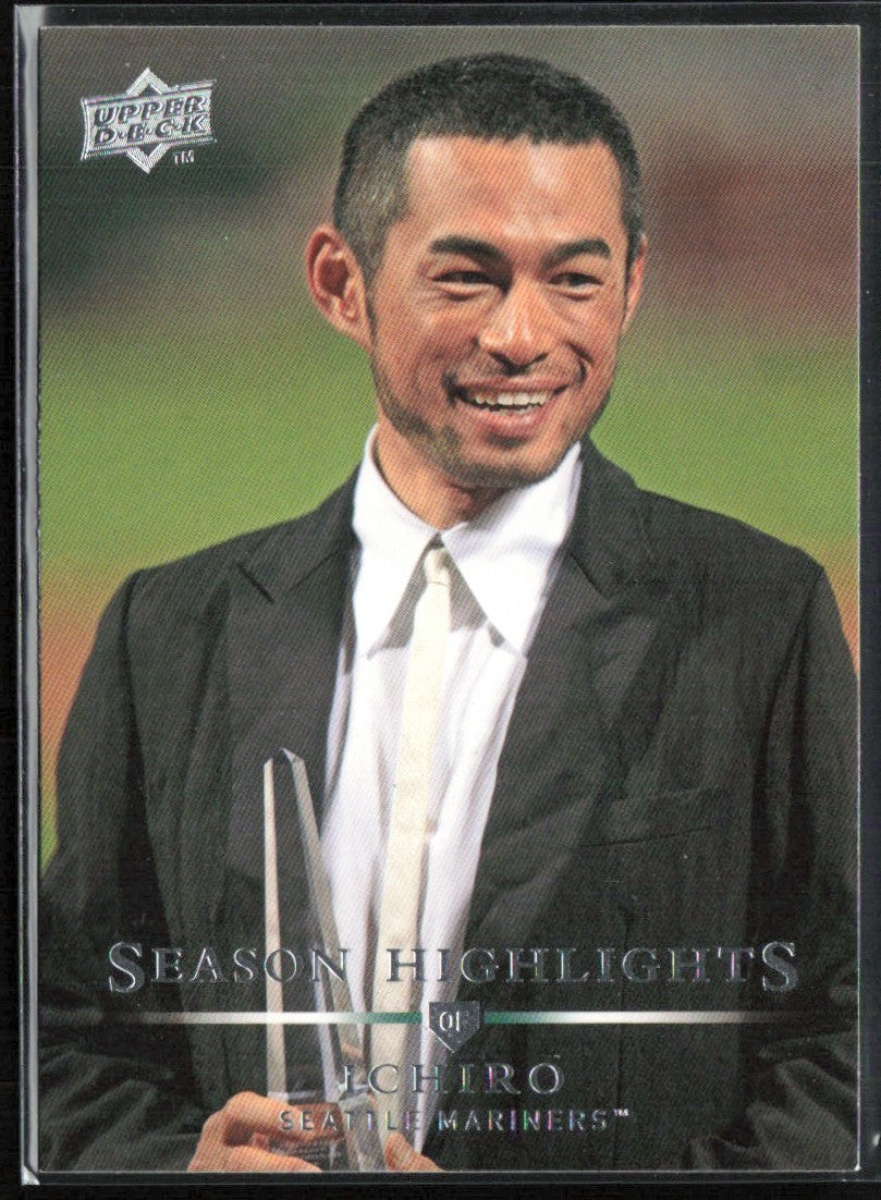 Ichiro Suzuki 2008 Upper Deck #739 Seattle Mariners