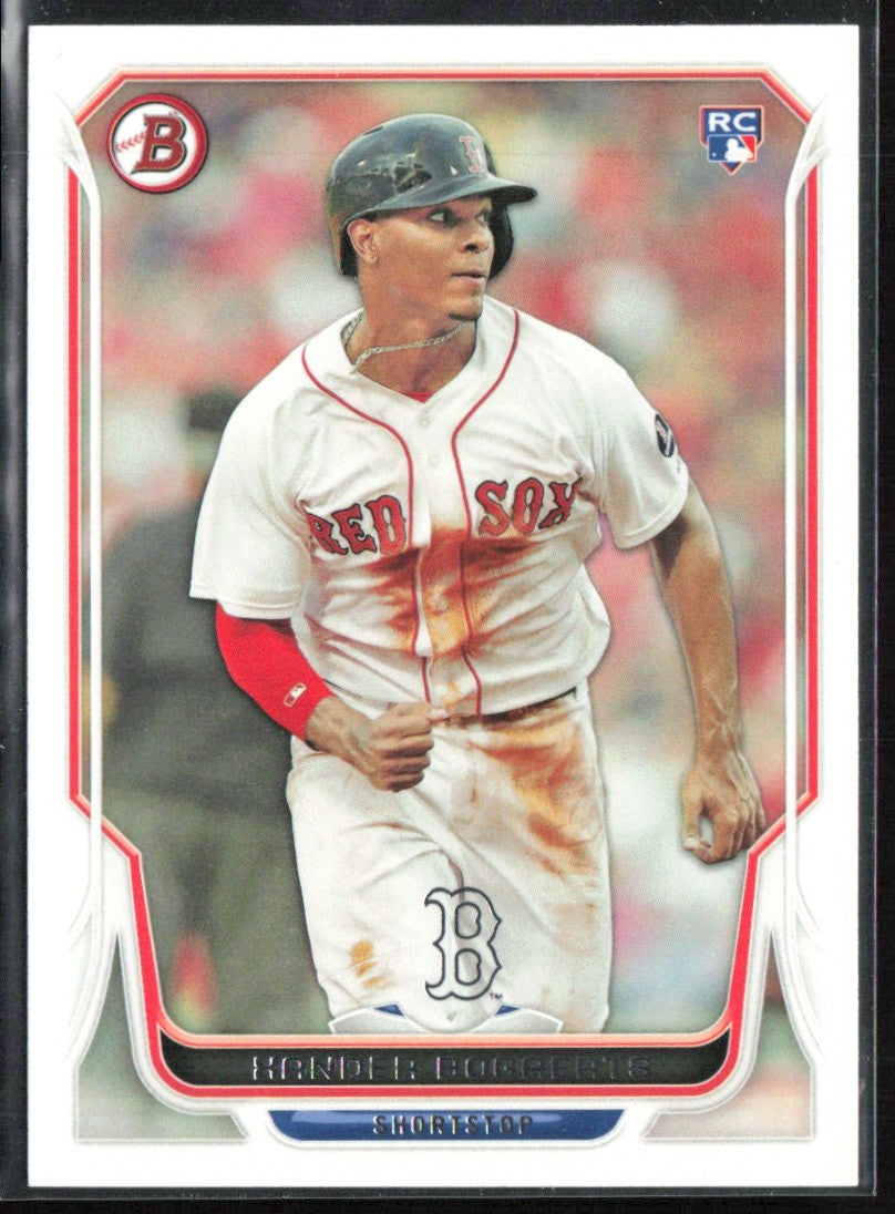 Xander Bogaerts 2014 Bowman RC #84 Boston Red Sox