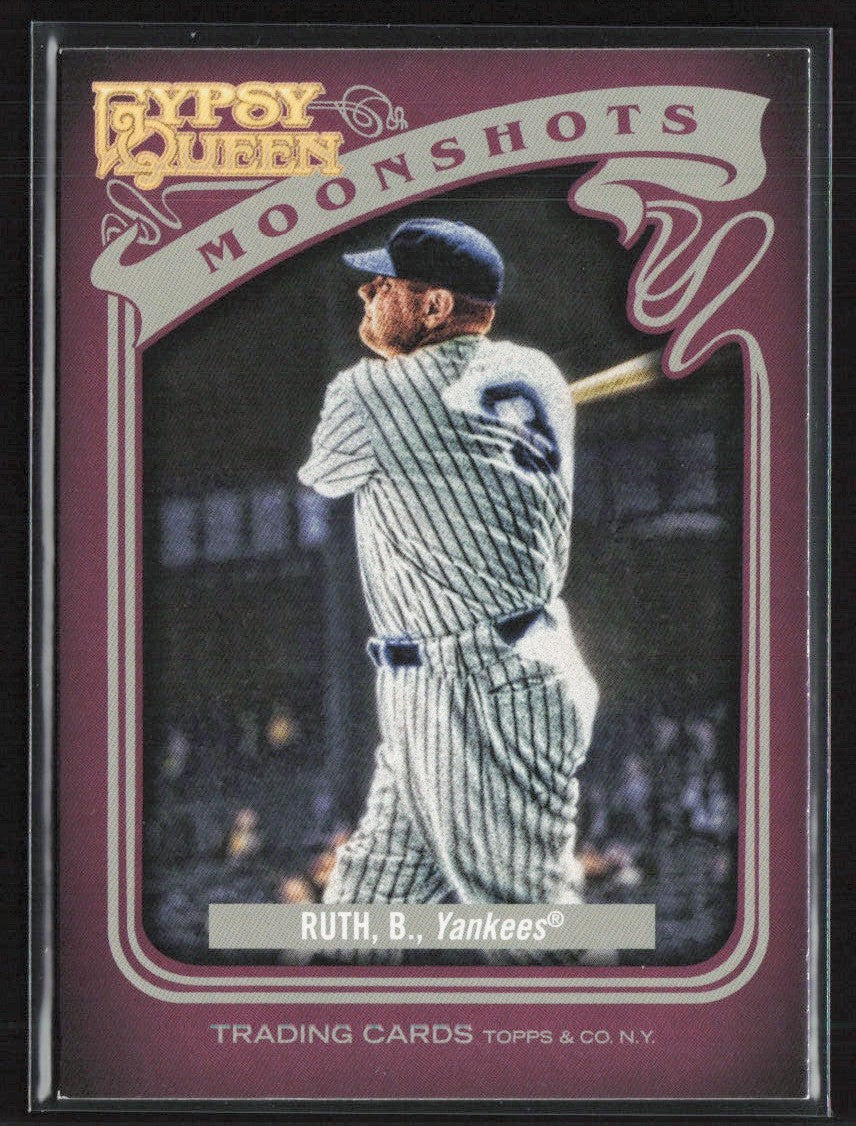 Babe Ruth 2012 Topps Gypsy Queen Moon Shots #MS-BR New York Yankees