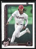 James Wood 2025 Topps RC #181 Washington Nationals