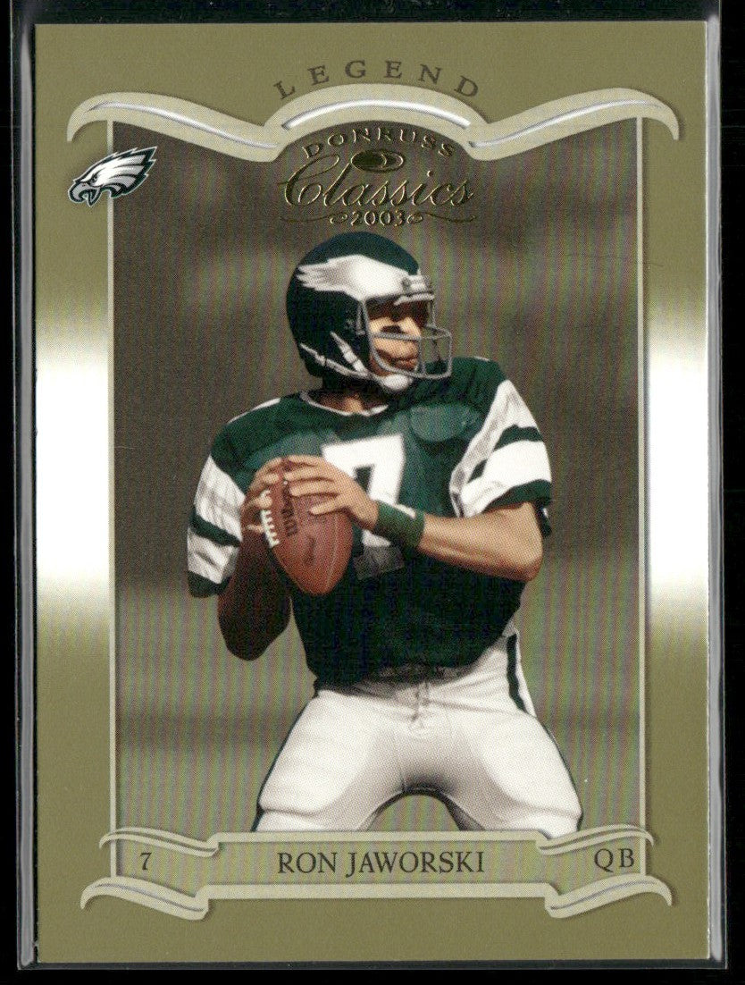 Ron Jaworski 2003 Donruss Classics /1000 #144 Philadelphia Eagles