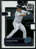 Steven Kwan 2022 Donruss Optic RC #158 Cleveland Guardians