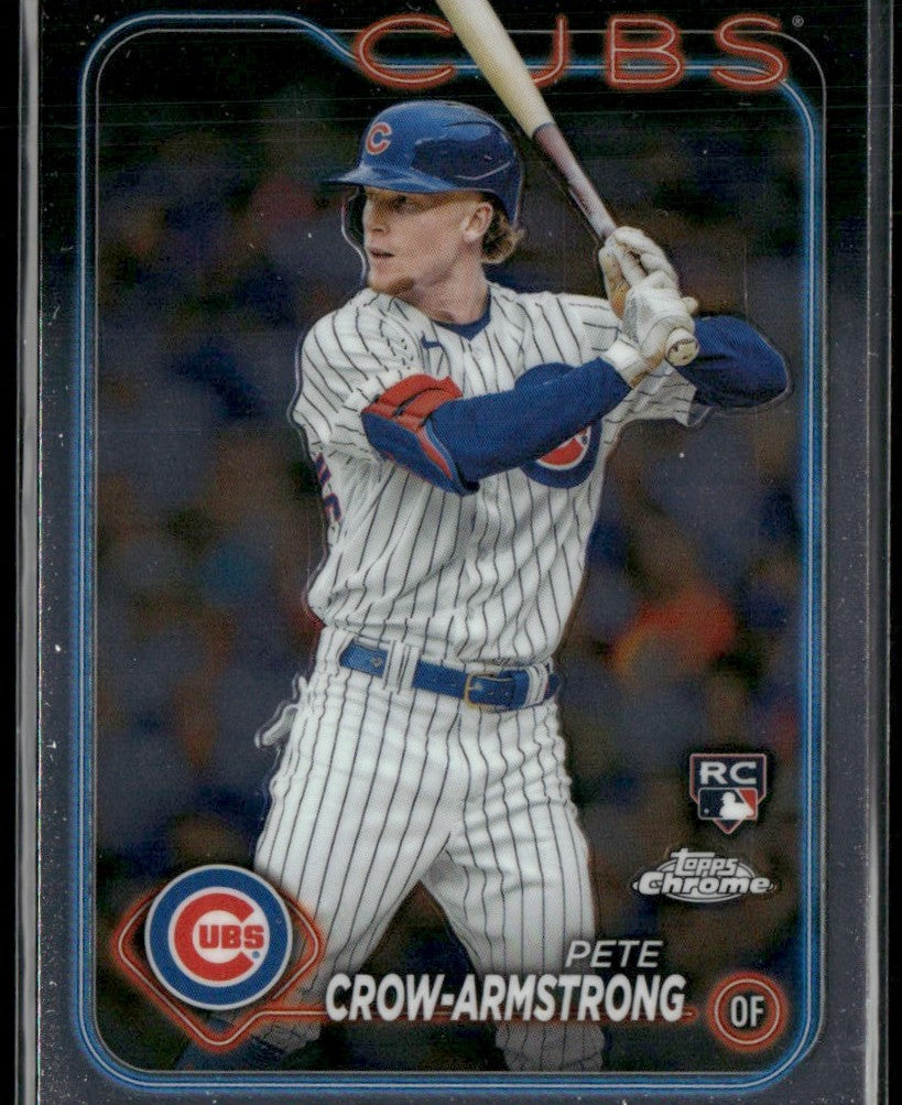 Pete Crow-Armstrong 2024 Topps Chrome RC #16 Chicago Cubs