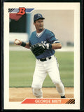 George Brett 1992 Bowman #500 Kansas City Royals