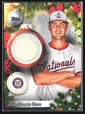 MacKenzie Gore 2025 Topps Holiday Jersey #PR-MG Washington Nationals
