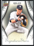 Derek Jeter 2009 Upper Deck Signature Stars #37 New York Yankees