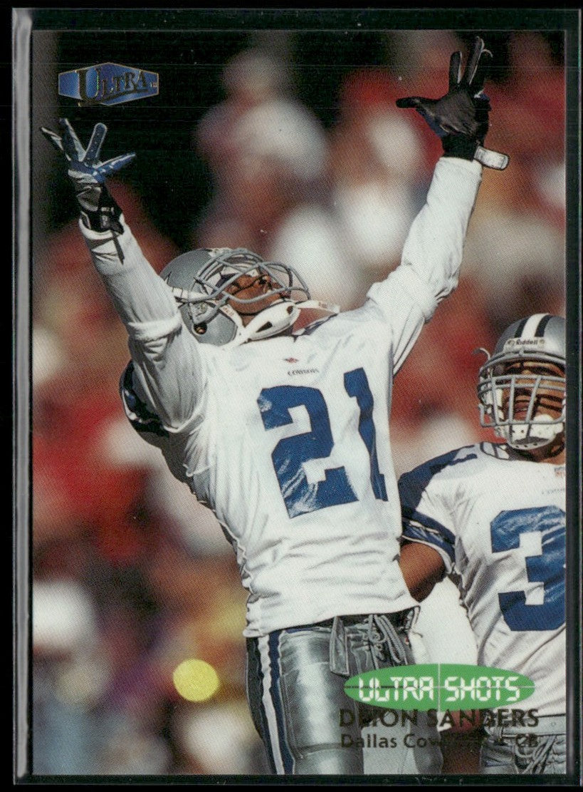 Deion Sanders 1998 Fleer Ultra Shots #1US Dallas Cowboys