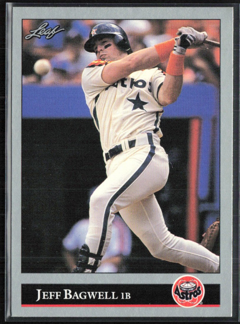 Jeff Bagwell 1992 Leaf Preview #4 Houston Astros