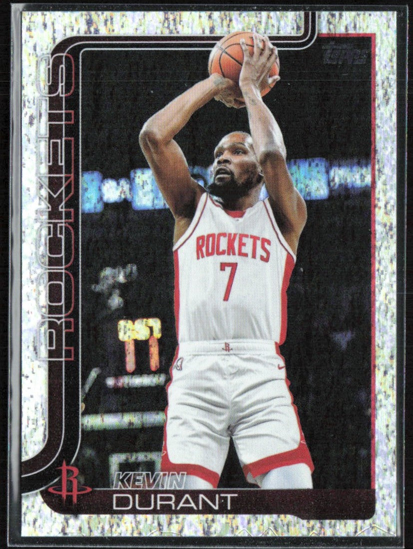Kevin Durant 2025 Topps Holofoil #157 Houston Rockets