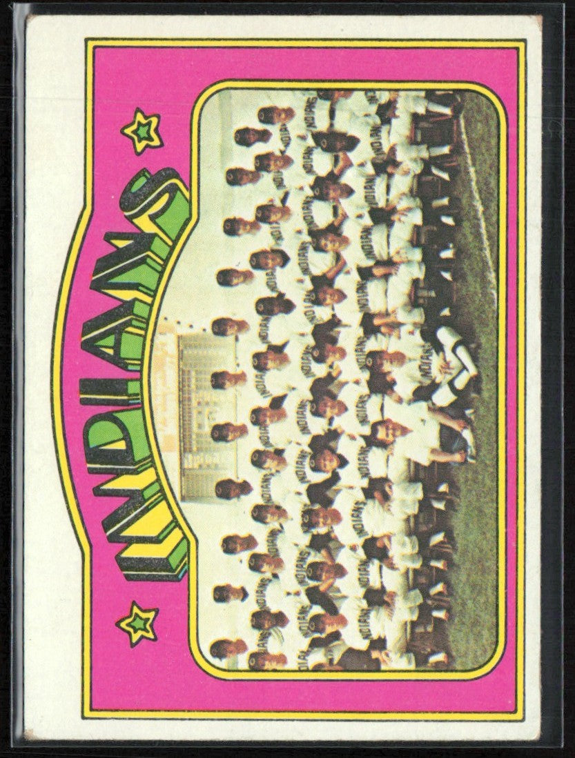 Cleveland Indians 1972 Topps #547 Cleveland Indians