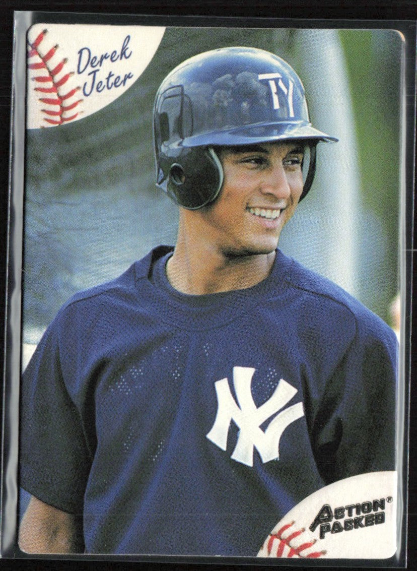 Derek Jeter 1994 Action Packed Minors #43 Tampa Yankees
