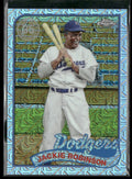 Jackie Robinson 2024 Topps Chrome 1989 Silver Pack Mojo Refractor #2T89C-67