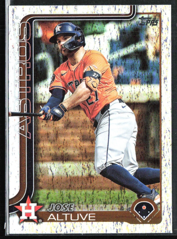 Jose Altuve 2025 Topps Holo Foil #260 Houston Astros