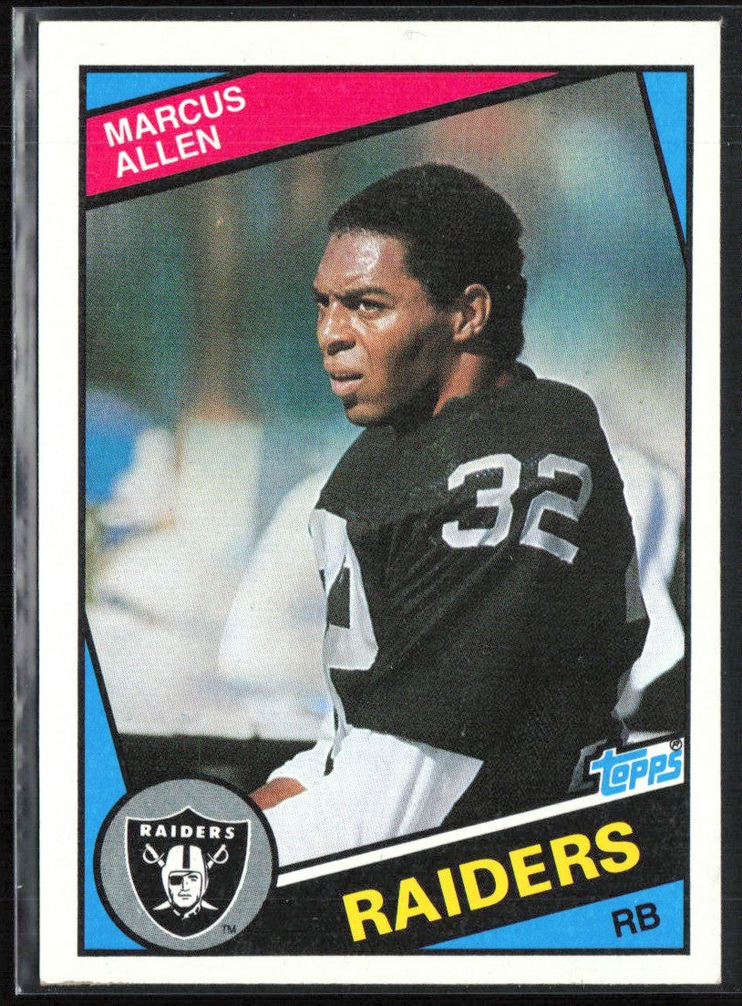 Marcus Allen 1984 Topps #98 Los Angeles Raiders