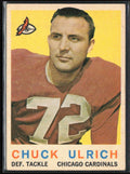 Chuck Ulrich 1959 Topps #57 Chicago Cardinals