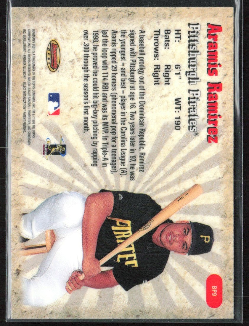 Aramis Ramirez 1998 Bowman's Best Performers #BP9 Pittsburgh Pirates