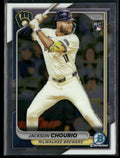 Jackson Chourio 2024 Bowman Chrome RC #69 Milwaukee Brewers