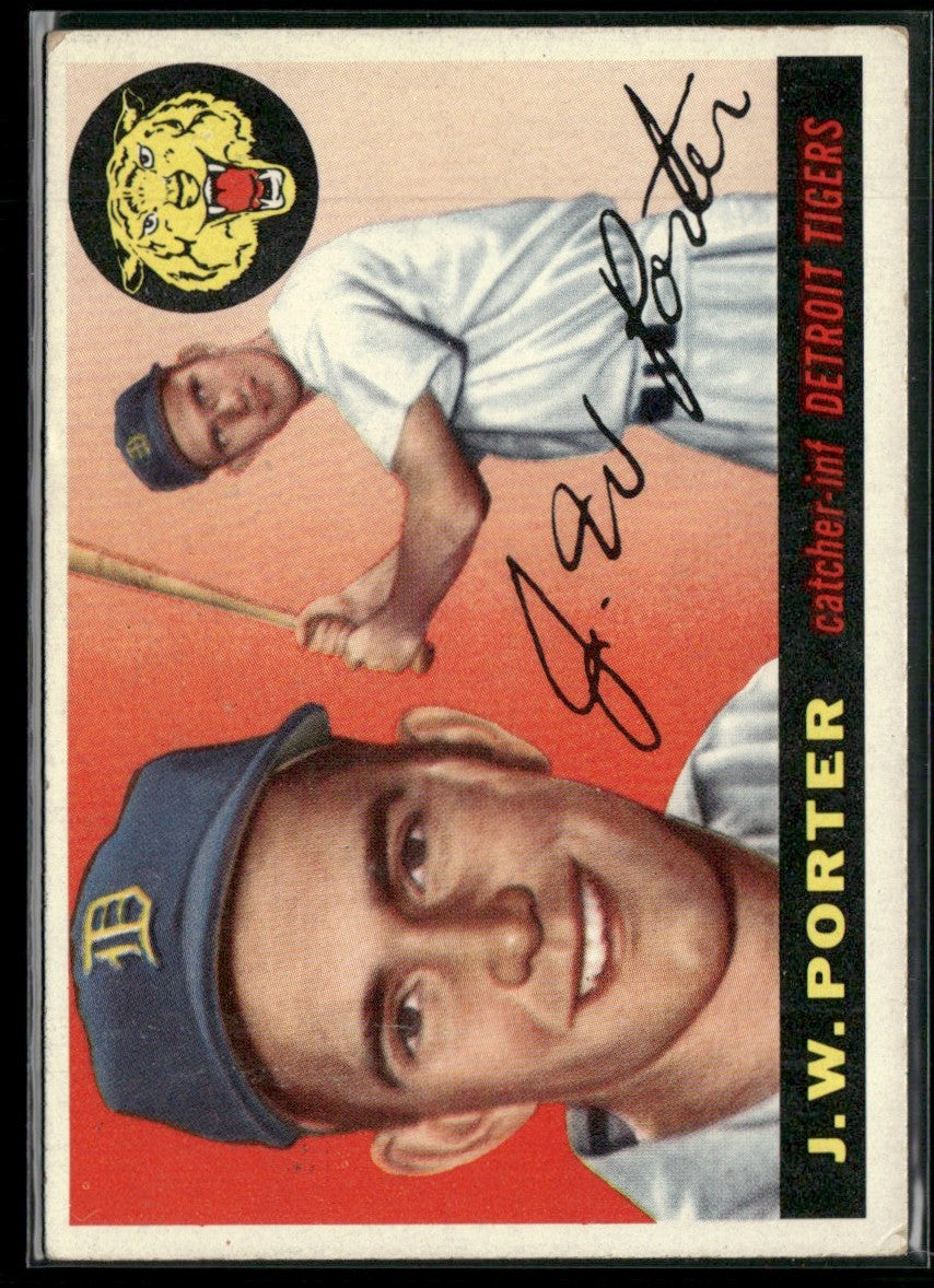J.W. Porter 1955 Topps #49 Detroit Tigers