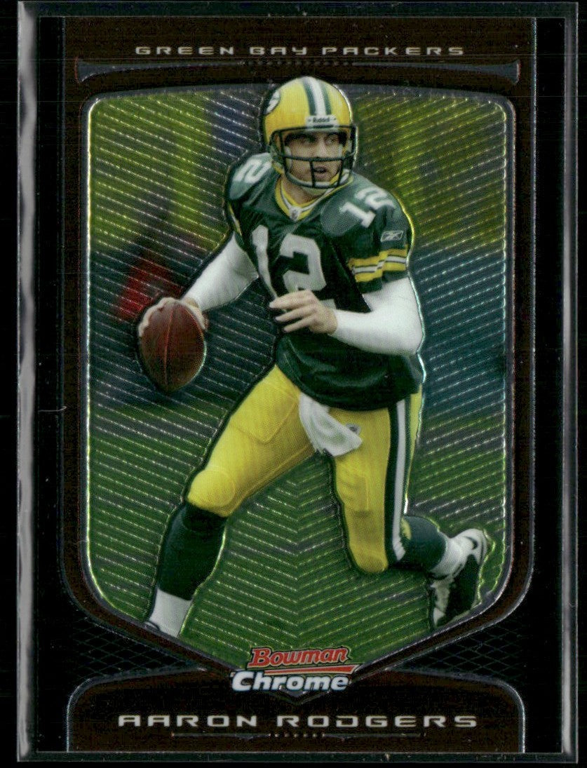 Aaron Rodgers 2009 Bowman Chrome #6 Green Bay Packers
