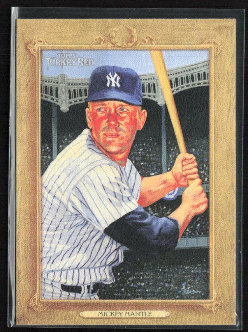 Mickey Mantle 2007 Topps Turkey Red #167 New York Yankees