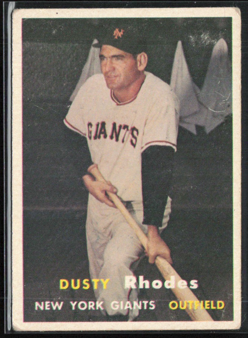 Dusty Rhodes 1957 Topps #61 New York Giants