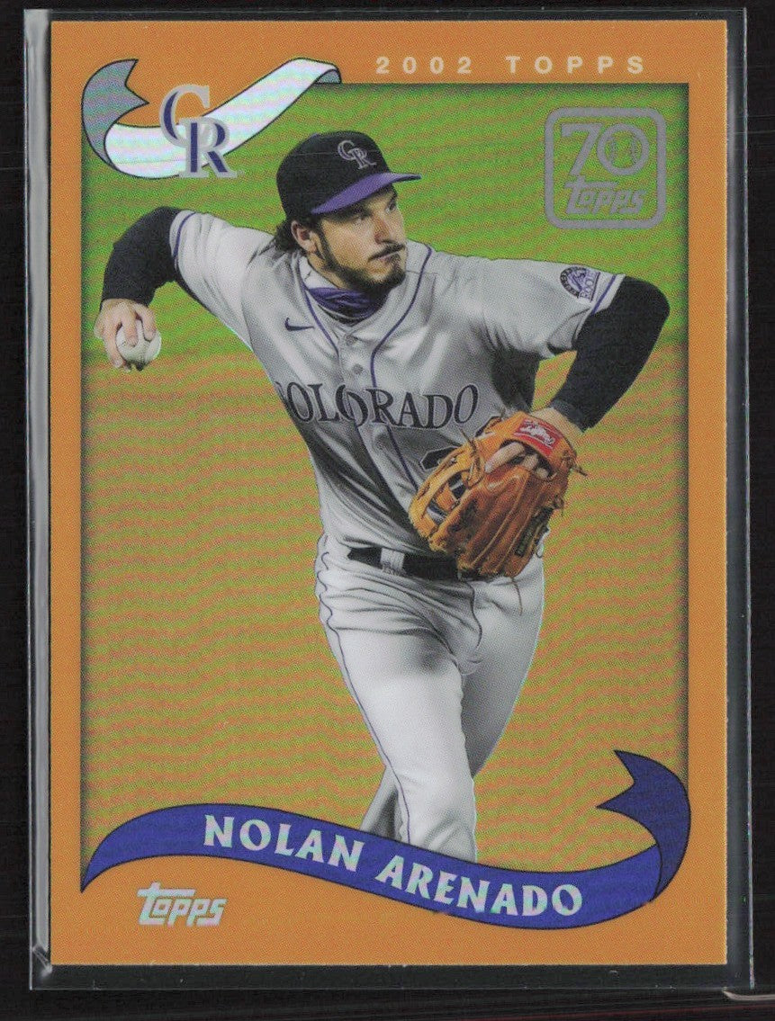 Nolan Arenado 2021 Topps 70 Years of Baseball Chrome #70YTC-52 Colorado Rockies