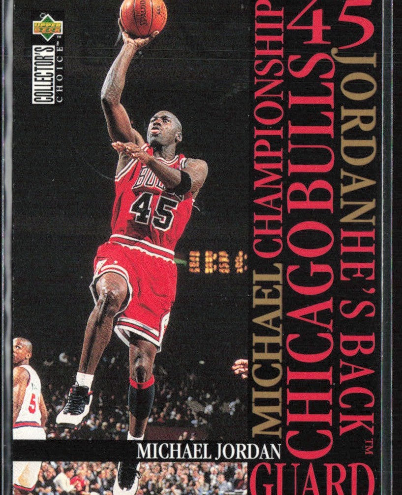 Michael Jordan 1995 Collector's Choice He's Back #M3 Chicago Bulls