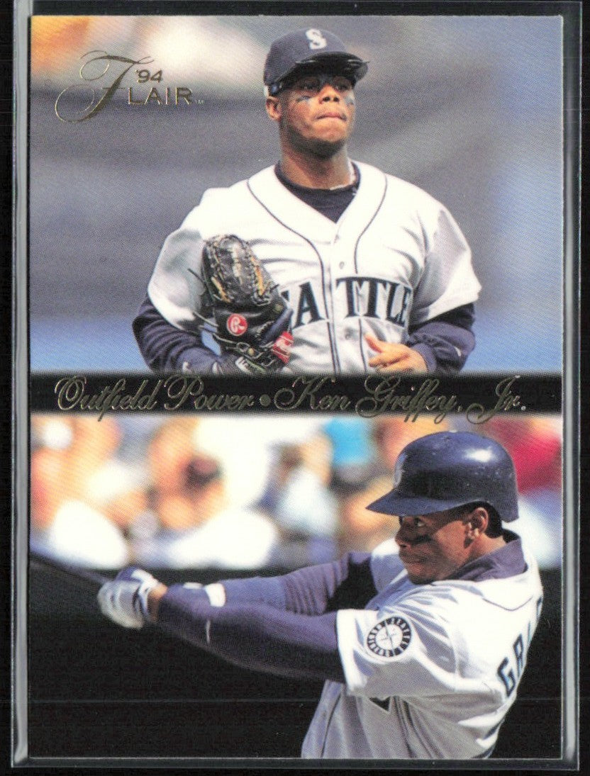 Ken Griffey Jr. 1994 Flair Outfield Power #6 Seattle Mariners