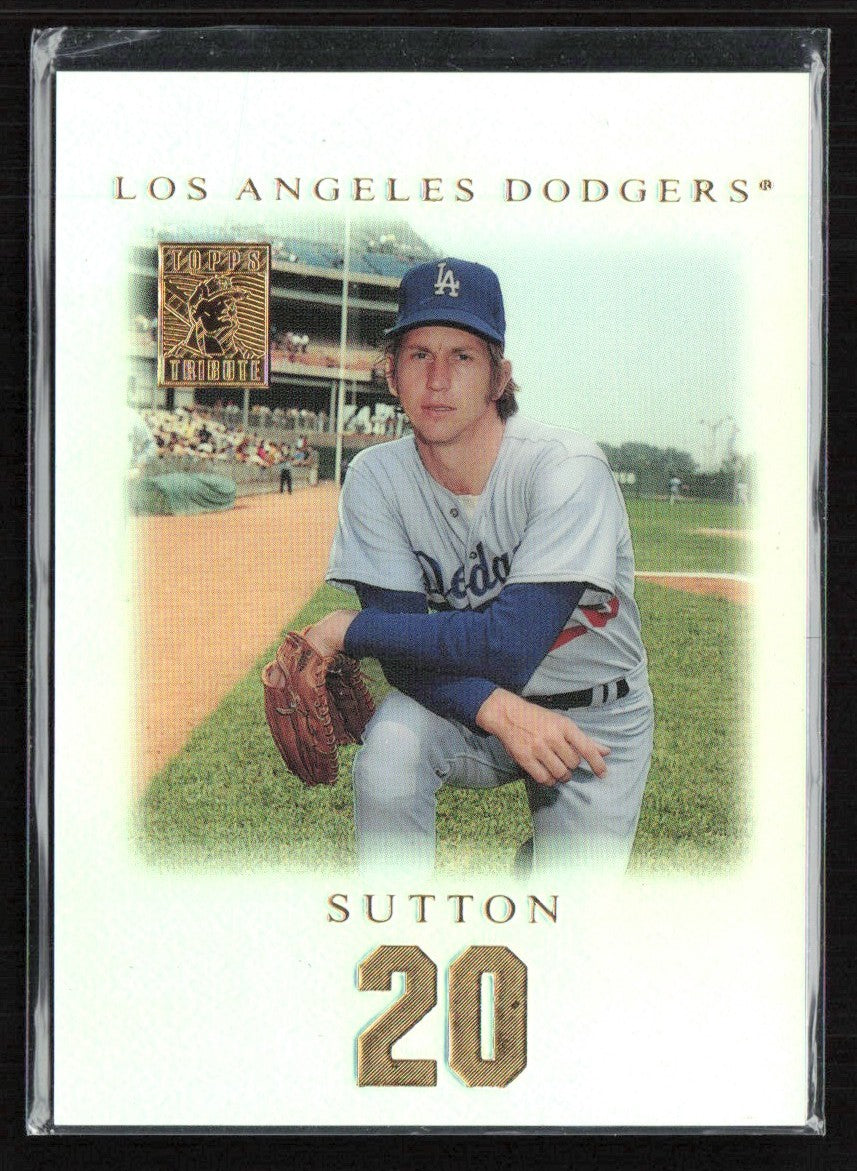Don Sutton 2001 Topps Tribute #5 Los Angeles Dodgers