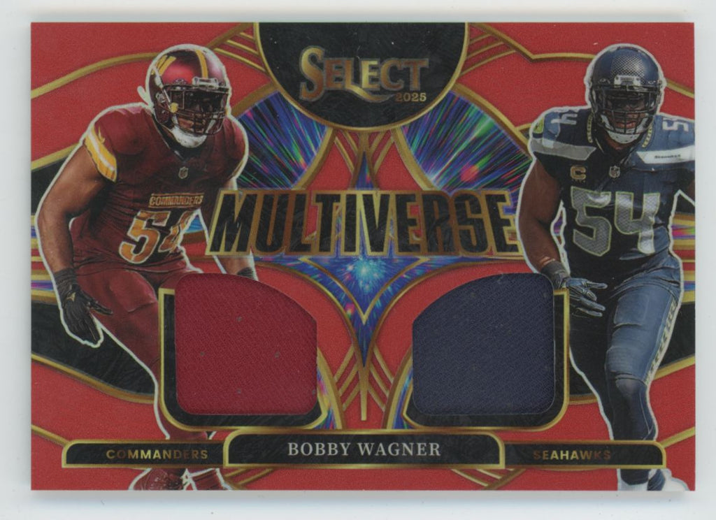 Bobby Wagner 2025 Panini Select Multiverse Jersey #MVJ-BWR Seattle Seahawks