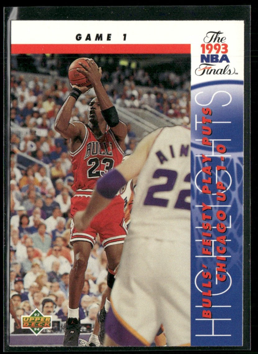 Michael Jordan 1993 Upper Deck #198 Chicago Bulls